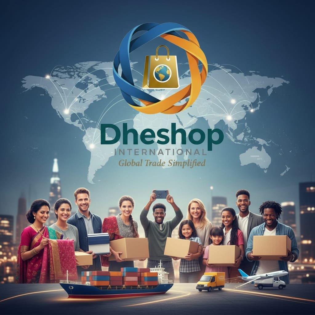 Global sourcing illustration Dheshop International